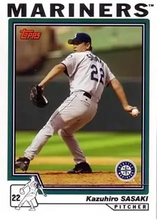 2004 Topps #228 - Kazuhiro Sasaki - Seattle Mariners