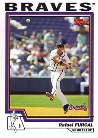 2004 Topps #230 - Rafael Furcal - Atlanta Braves