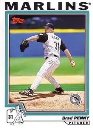 2004 Topps #236 - Brad Penny - Florida Marlins