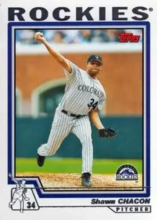 2004 Topps #257 - Shawn Chacon - Colorado Rockies