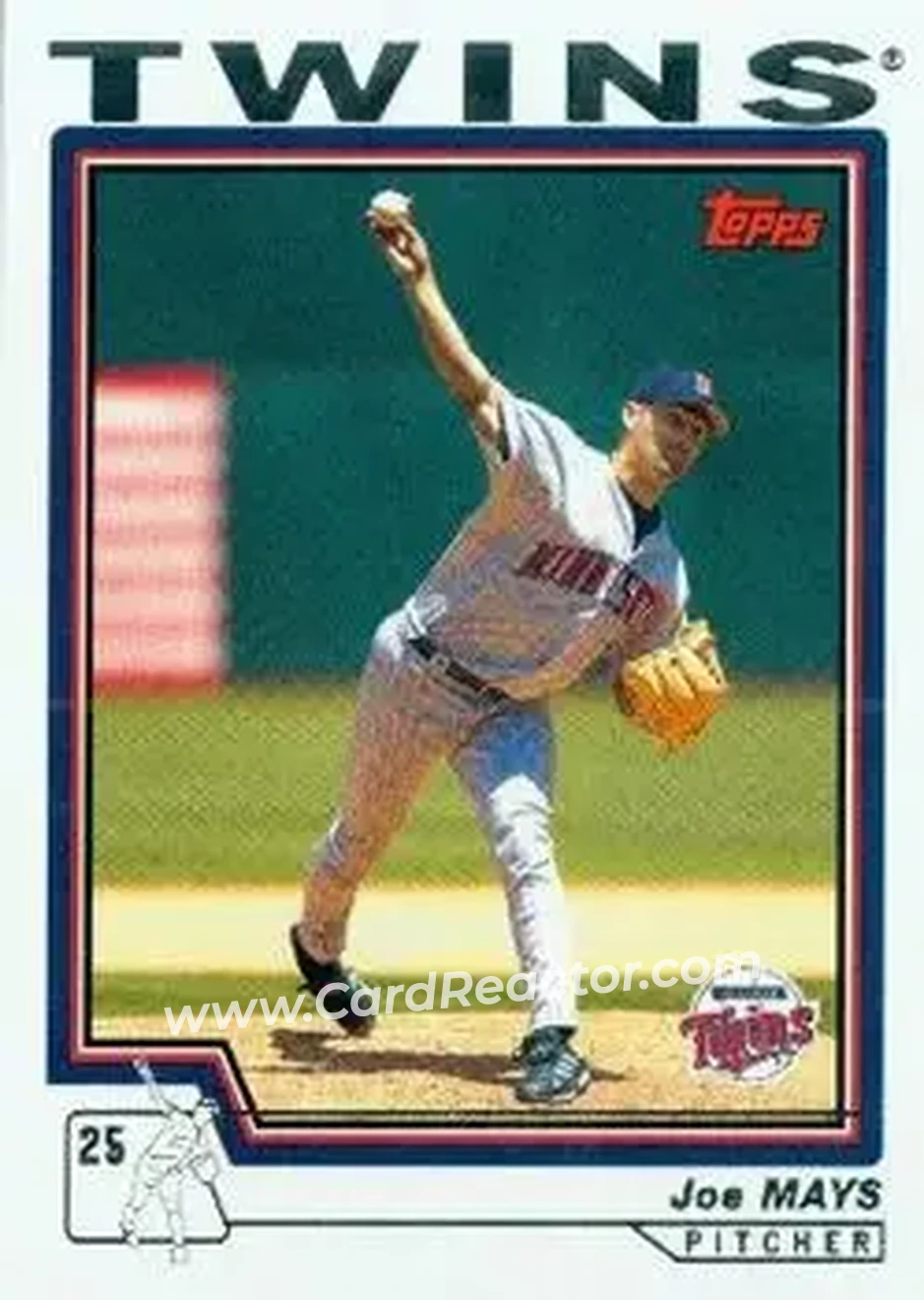 2004 Topps #259 - Joe Mays - Minnesota Twins - Front