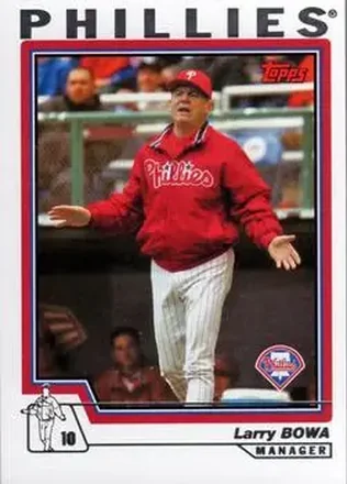 2004 Topps #288 - Larry Bowa - Philadelphia Phillies