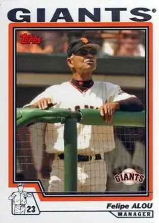 2004 Topps #291 - Felipe Alou - San Francisco Giants