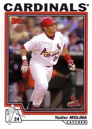 2004 Topps #324 - Yadier Molina - St. Louis Cardinals