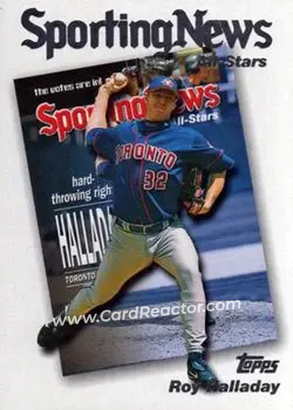 2004 Topps #364 - Roy Halladay - Toronto Blue Jays - Front
