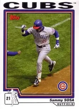 2004 Topps #368 - Sammy Sosa - Chicago Cubs