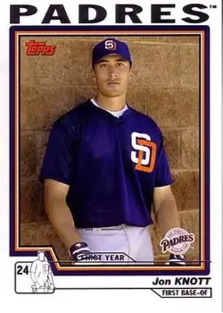 2004 Topps #309 - Jon Knott - San Diego Padres