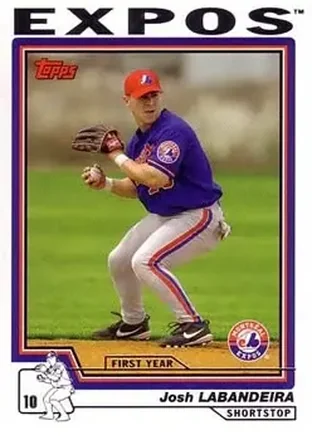 2004 Topps #310 - Josh Labandeira - Montreal Expos