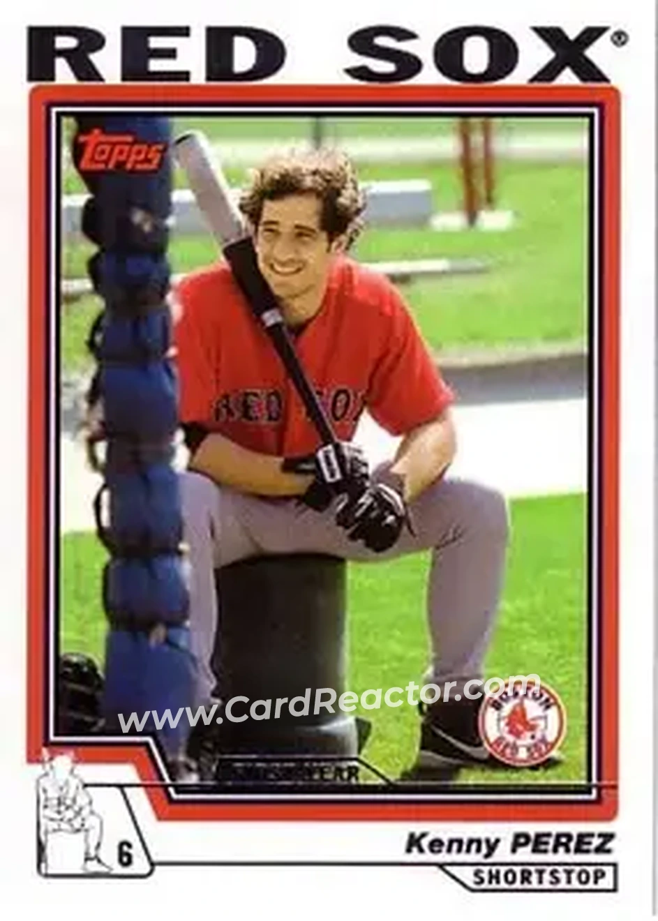 2004 Topps #311 - Kenny Perez - Boston Red Sox - Front