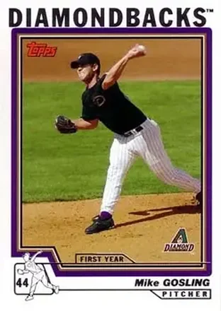 2004 Topps #317 - Mike Gosling - Arizona Diamondbacks