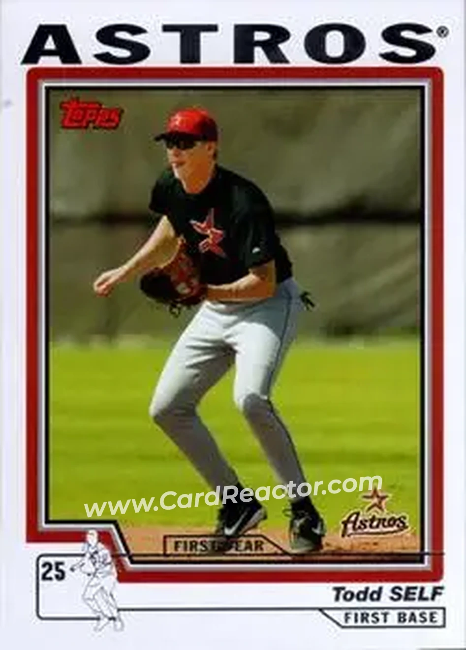 2004 Topps #322 - Todd Self - Houston Astros - Front