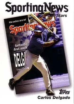 2004 Topps #356 - Carlos Delgado - Toronto Blue Jays