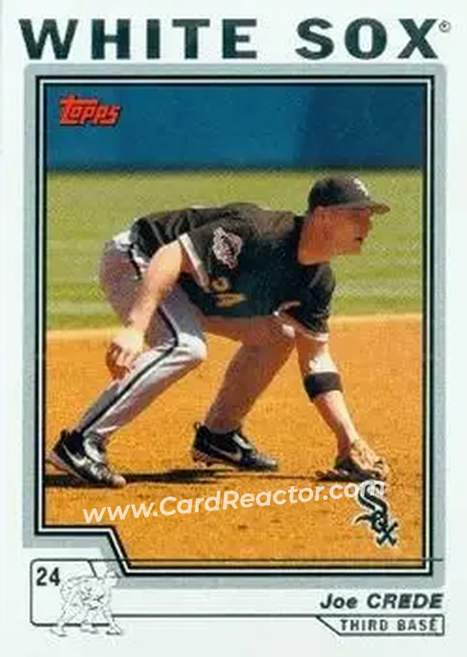 2004 Topps #369 - Joe Crede - Chicago White Sox - Front