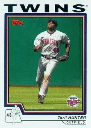 2004 Topps #372 - Torii Hunter - Minnesota Twins