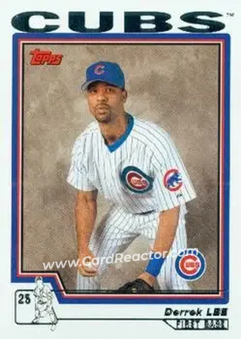 2004 Topps #373 - Derrek Lee - Chicago Cubs - Front