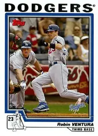 2004 Topps #377 - Robin Ventura - Los Angeles Dodgers
