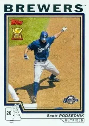 2004 Topps #378 - Scott Podsednik - Milwaukee Brewers