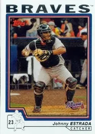 2004 Topps #397 - Johnny Estrada - Atlanta Braves