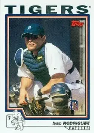 2004 Topps #500 - Ivan Rodriguez - Detroit Tigers