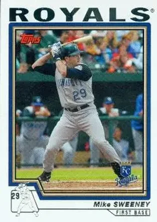 2004 Topps #410 - Mike Sweeney - Kansas City Royals