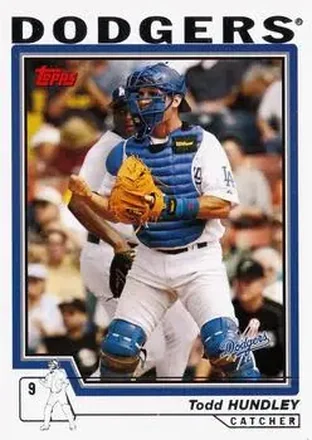 2004 Topps #415 - Todd Hundley - Los Angeles Dodgers