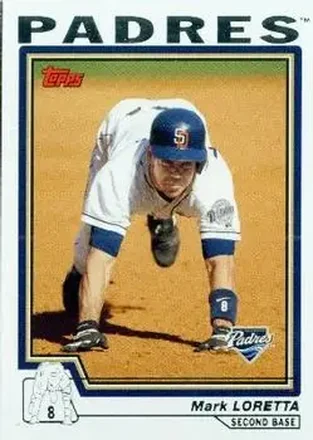 2004 Topps #421 - Mark Loretta - San Diego Padres