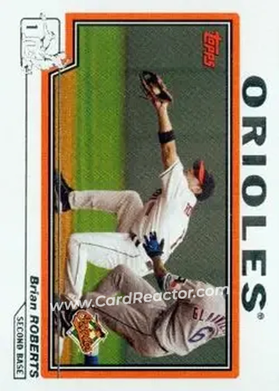 2004 Topps #432 - Brian Roberts - Baltimore Orioles - Front