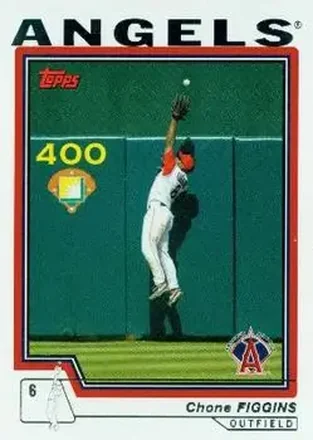 2004 Topps #452 - Chone Figgins - Anaheim Angels