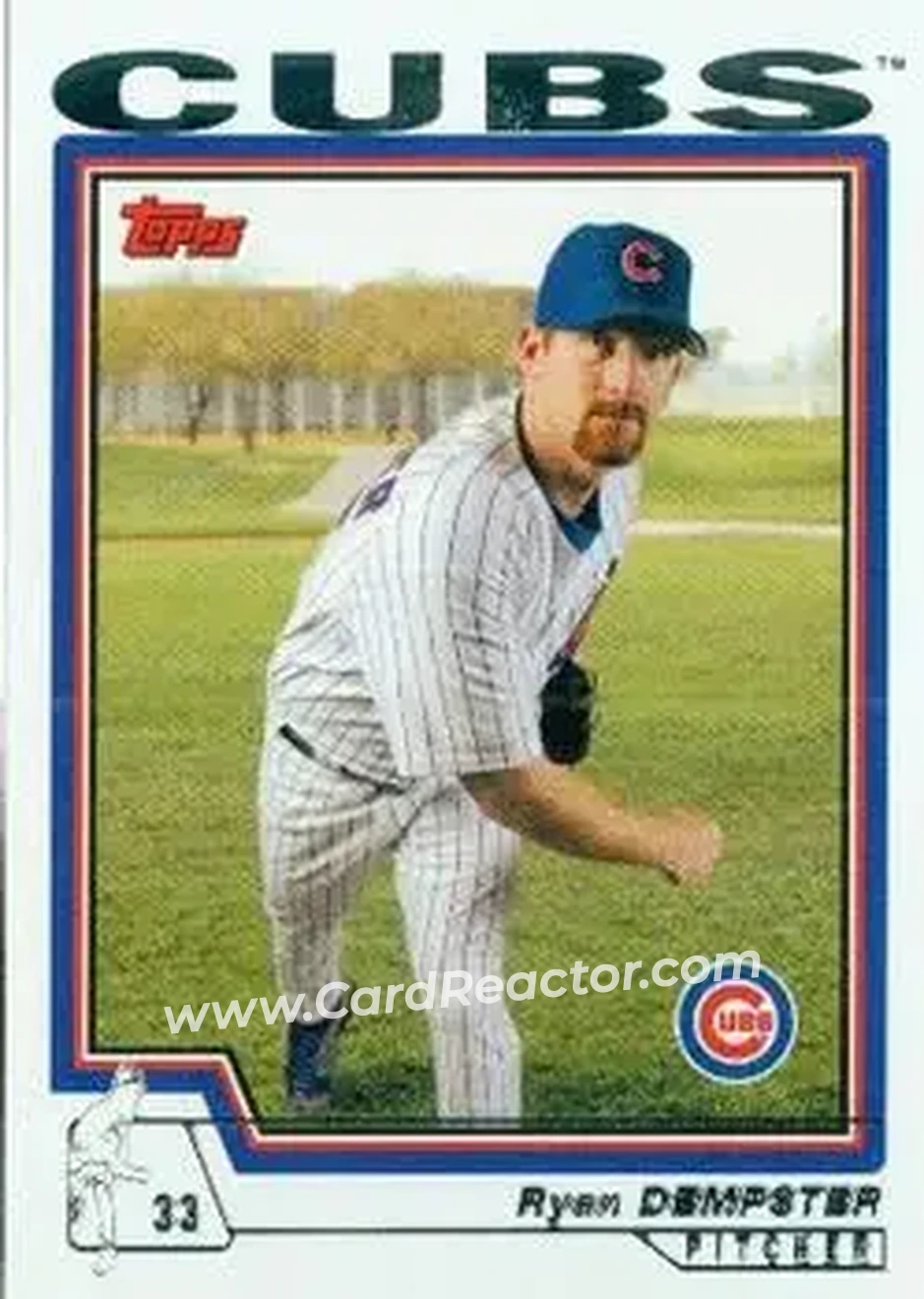2004 Topps #457 - Ryan Dempster - Chicago Cubs - Front