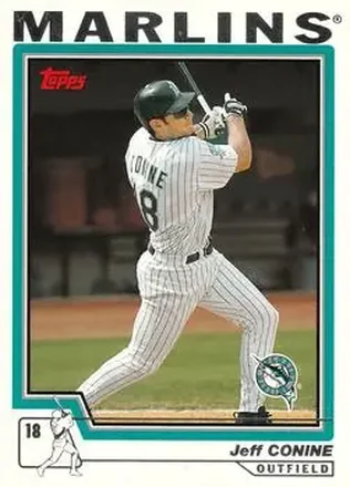 2004 Topps #460 - Jeff Conine - Florida Marlins