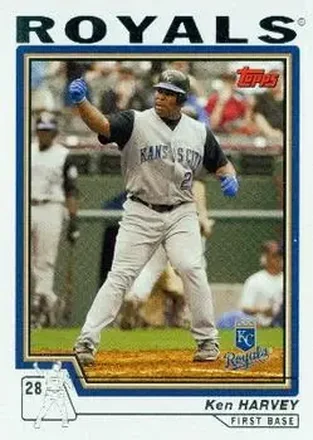 2004 Topps #462 - Ken Harvey - Kansas City Royals