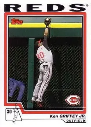 2004 Topps #510 - Ken Griffey Jr. - Cincinnati Reds