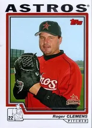 2004 Topps #518 - Roger Clemens - Houston Astros
