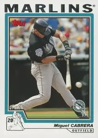 2004 Topps #575 - Miguel Cabrera - Florida Marlins