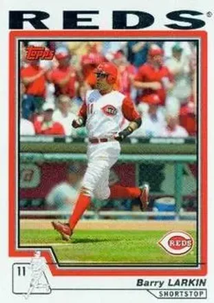 2004 Topps #636 - Barry Larkin - Cincinnati Reds