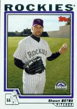 2004 Topps #481 - Shawn Estes - Colorado Rockies