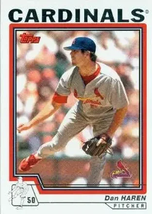 2004 Topps #496 - Dan Haren - St. Louis Cardinals