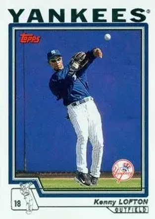 2004 Topps #508 - Kenny Lofton - New York Yankees