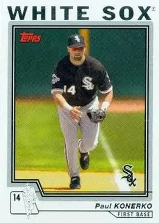 2004 Topps #537 - Paul Konerko - Chicago White Sox
