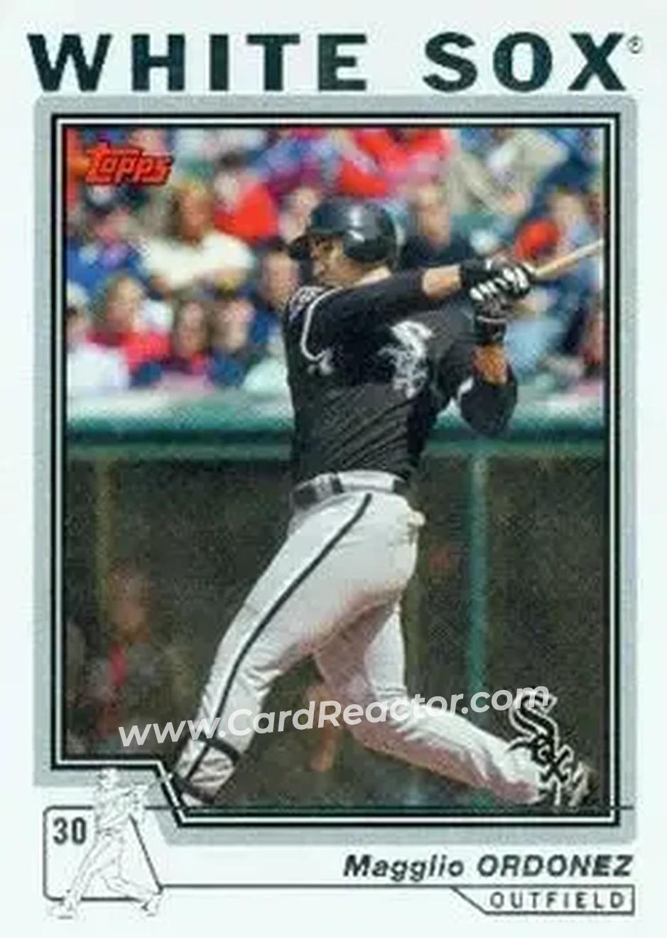 2004 Topps #540 - Magglio Ordonez - Chicago White Sox - Front
