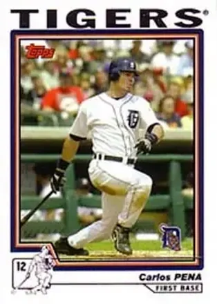 2004 Topps #542 - Carlos Peña - Detroit Tigers