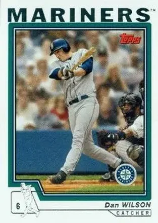 2004 Topps #558 - Dan Wilson - Seattle Mariners