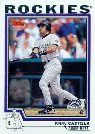 2004 Topps #563 - Vinny Castilla - Colorado Rockies