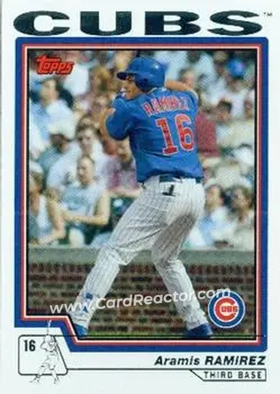 2004 Topps #565 - Aramis Ramirez - Chicago Cubs - Front