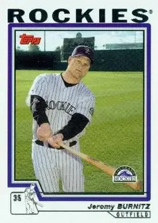 2004 Topps #574 - Jeromy Burnitz - Colorado Rockies
