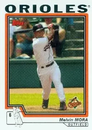 2004 Topps #588 - Melvin Mora - Baltimore Orioles