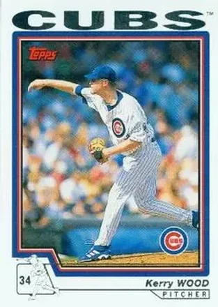 2004 Topps #590 - Kerry Wood - Chicago Cubs