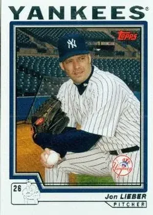 2004 Topps #597 - Jon Lieber - New York Yankees