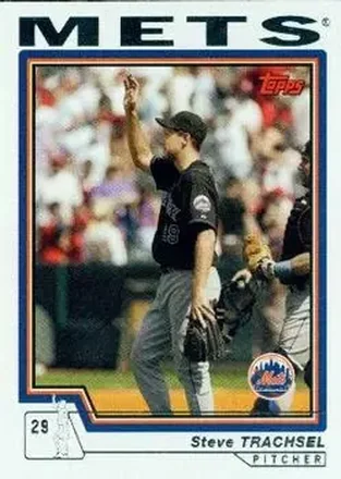 2004 Topps #616 - Steve Trachsel - New York Mets