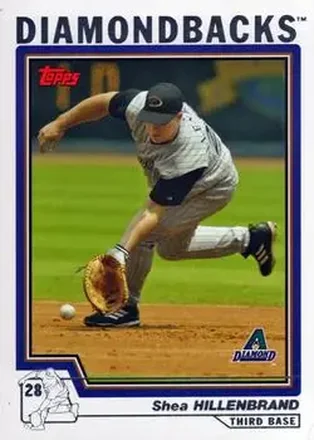 2004 Topps #634 - Shea Hillenbrand - Arizona Diamondbacks